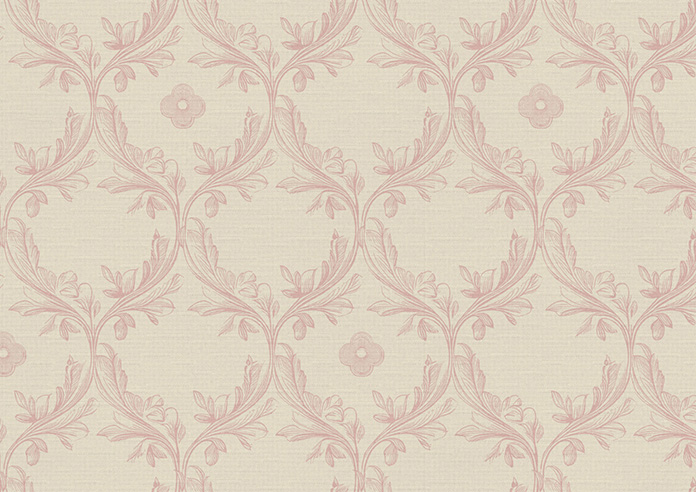 Trellis Prints, Vine and Bloom Romsey Rosies Pink - Made to Measure Curtains - Image 8